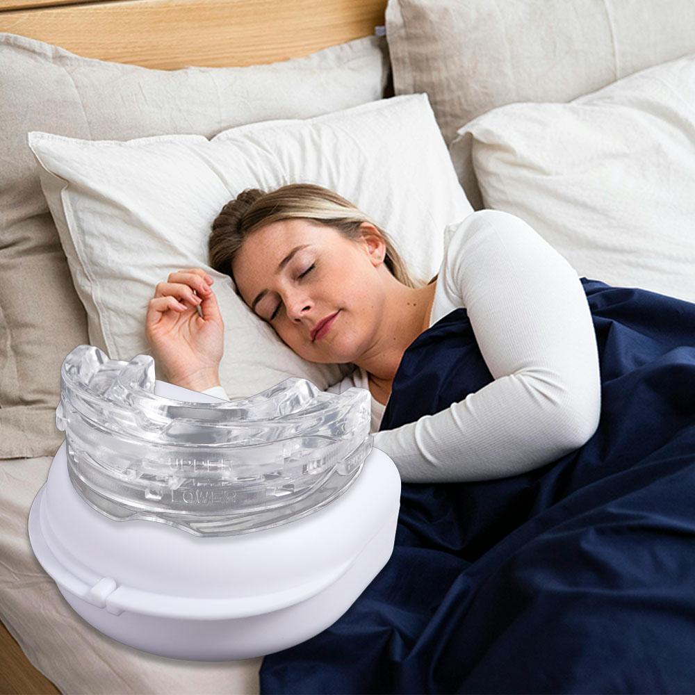 Adjustable Anti-Snoring Mouthpiece With Storage Box Snoring Mouth Guard  Snoring Stopper