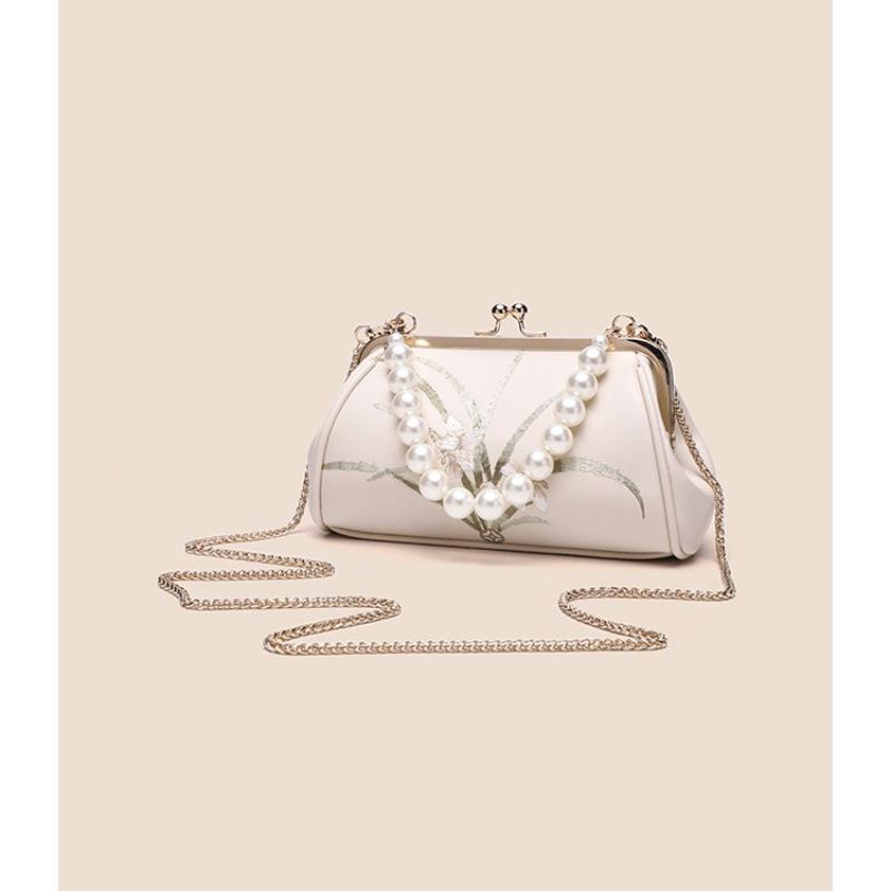 Ladies' Retro Handbag, Women's Qipao, Elegant Temperament, High-end Feel, Embroidered Crossbody Bag