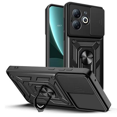 Camera Protect Case for Tecno Pova Camon 20 Pro 20 Primeier 19 Pro 18 18P 18T Spark 10 Pro 9 8 6 Go 8c Armor Hybrid Ring Cover