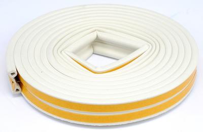 Window And Door Seal, Epdm, Type P, White, 6M / 76751 / Stomil Sanok
