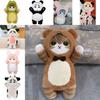 Cartoon Cat Mofusand Plush Toy With Become Panda Rabbit Bear Cow Design Gift For