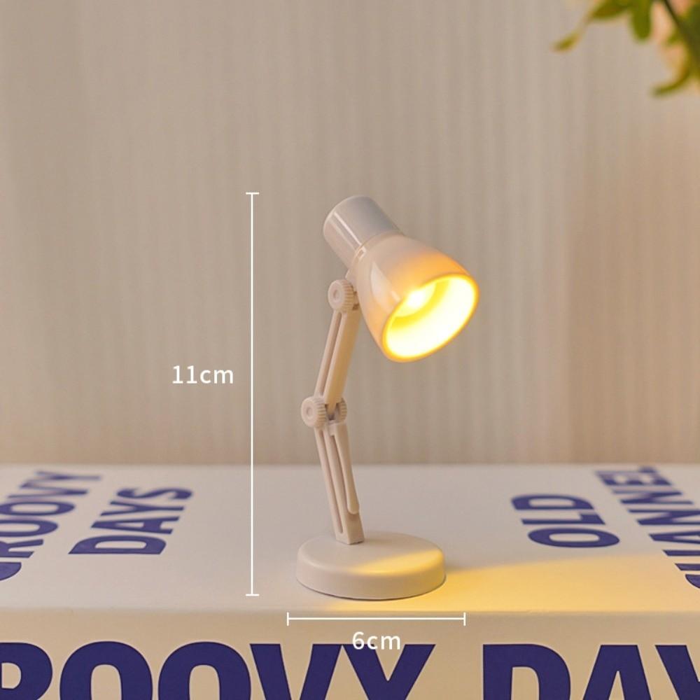 Mini Reading Night Lamp Foldable Bedhead Lights Creative LED Desk Lamp Student Dormitory