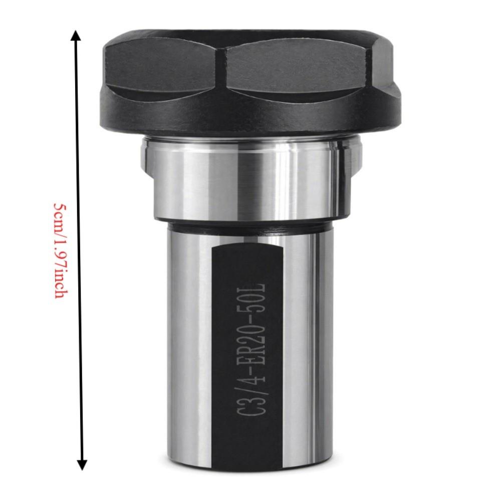 50Mm Length Milling Extension Rod C3/4 Shank Collet Chuck Tool Holder  For Milling Machine