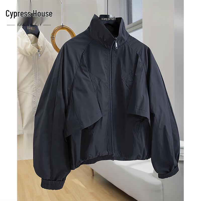 

Женская куртка свободного кроя со стойкой Sibai She M