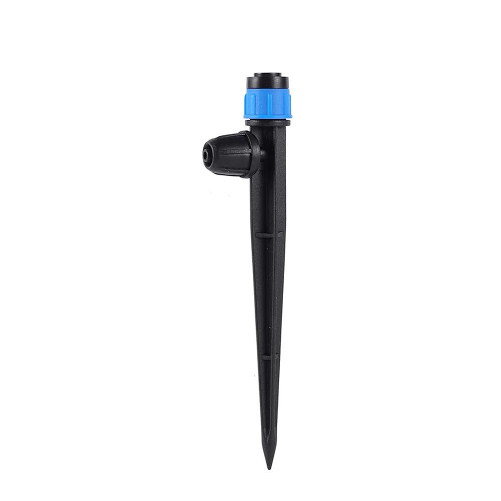 13cm Lock Buckle Drip-Spray Nozzle for Automatic Watering Devices - Ground Insert Eight-Hole Nozzle with Integrated Fountain for Fruit Trees