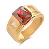 Fdlk Fashion Men 'S Accessories Zircon Carbide Men 'S Ring Engagement Wedding Ring Four Colors Available