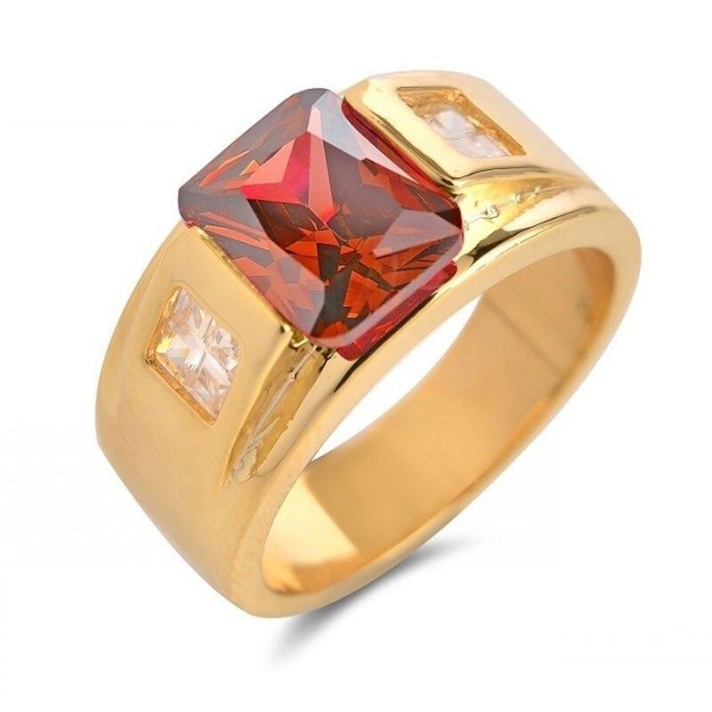 Fdlk Fashion Men 'S Accessories Zircon Carbide Men 'S Ring Engagement Wedding Ring Four Colors Available