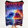 Coperta Plaid R Rocket L League Throw Adatta per Divano Soggiorno Camera da Letto