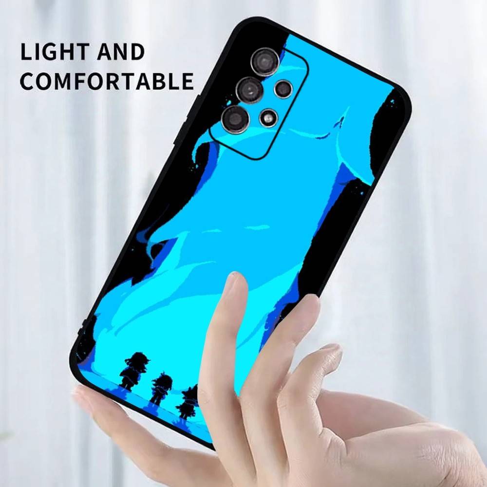 D-Deltarune R-Ralsei Game Phone Case For Samsung S25,S24,S23,S22,S21,S20,S10,Ultra,Plus,Lite,FE,Soft Silicone Black Cover
