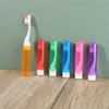 Foldable Travel Toothbrush Folding Soft Toothbrushes for Adults Portable Small Dental Brush for Adults In Candy Colors