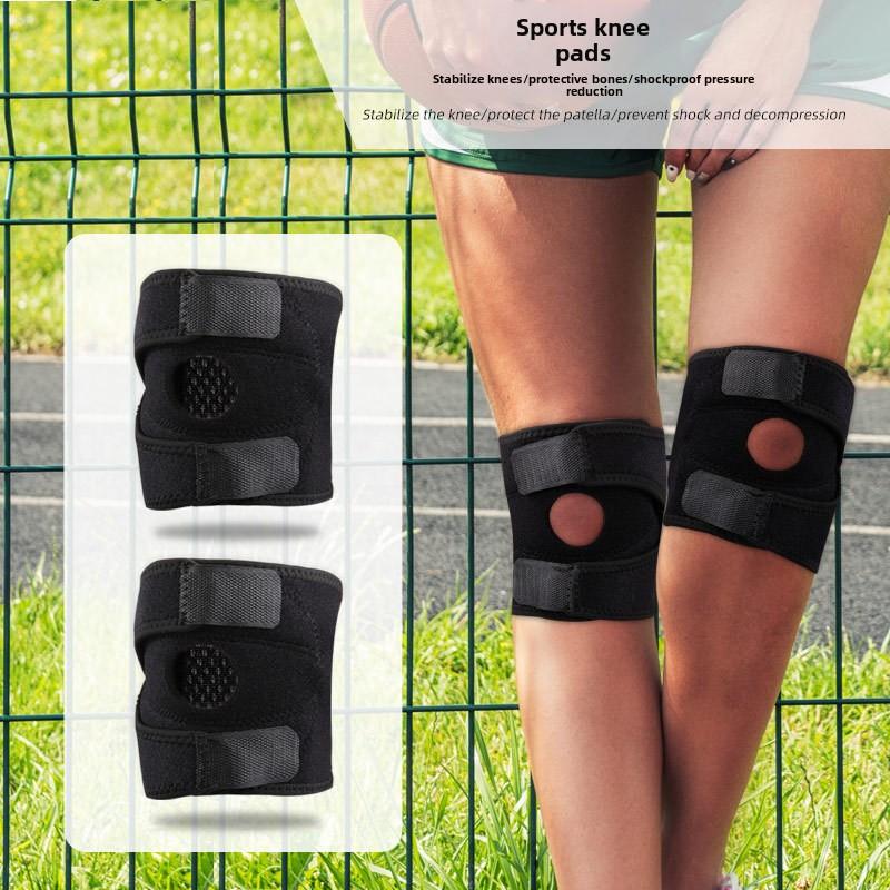 Sports Knee Support Adjustment Pressurized Patella Belt Basketball Soccer Fixed Patella Protector Mountaineering Knee Pad