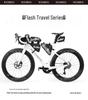 RockBros Triangle Bicycle Top Tube and Saddle Tool Bag for Mountain & Road Bikes