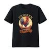 Chicken Daddy T Shirt Vintage Design Fathers Day Dad Owner Lover Unisex Vintage Stretched Graphic Unisex Stylish