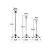 European Style Exquisite Metal Candlestick Elegant Rustproof Candle Stand for Wedding Table Home Dinner Decor