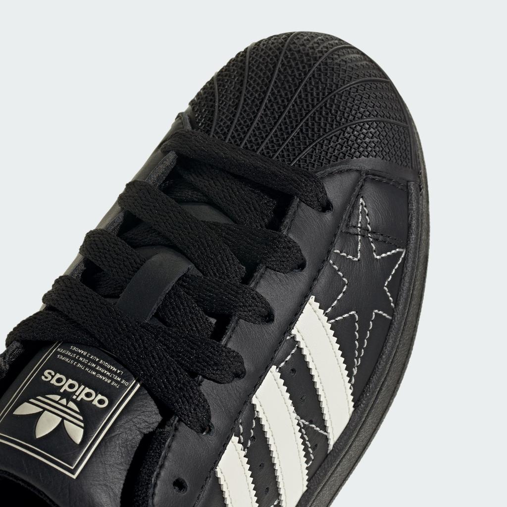 adidas Superstar II Black Cream White Stars (Women's)