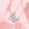 Girls Collar Diamante Bowknot Necklace Jewelry Choker Chain Glinting Crystal
