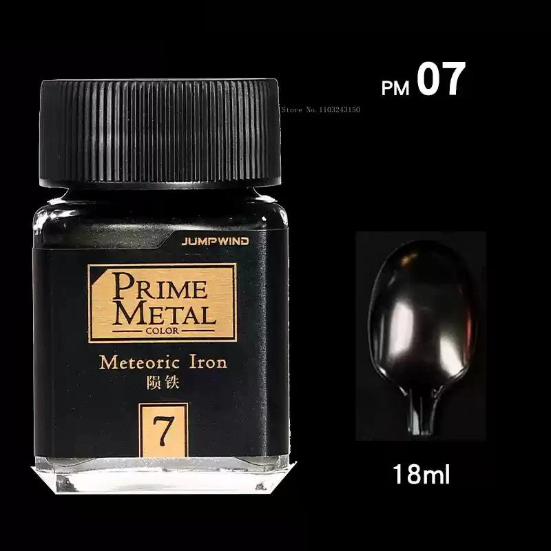 18ml Super Metal Color Series Model Paint Art Hand Cartoon Character Model Color Effect Painting Decorative Acrylic Pigment