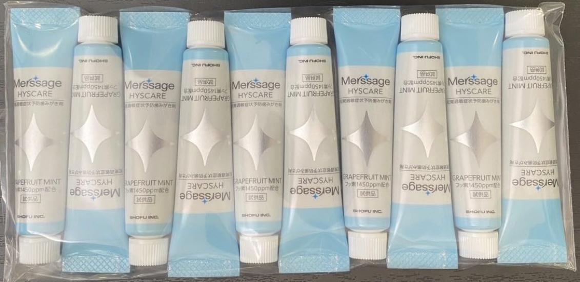 

[Matsukaze] Mersage Hiscare 10g x 10 bottles 1450ppm Grapefruit Mint (Dental ExclusiveQuasi-drug) Comes with original tissue