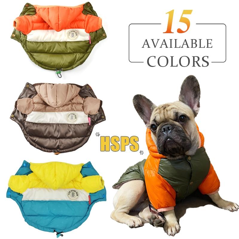 Buy Waterproof Big Dog Jacket Autumn Winter Warm Clothes for Small