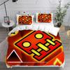 Completo Lenzuola Top Geometry Dash Set Letto Stampato Con Federa Copripiumino Letto Morbido Singolo Matrimoniale Queen Super King Size Camera da Letto