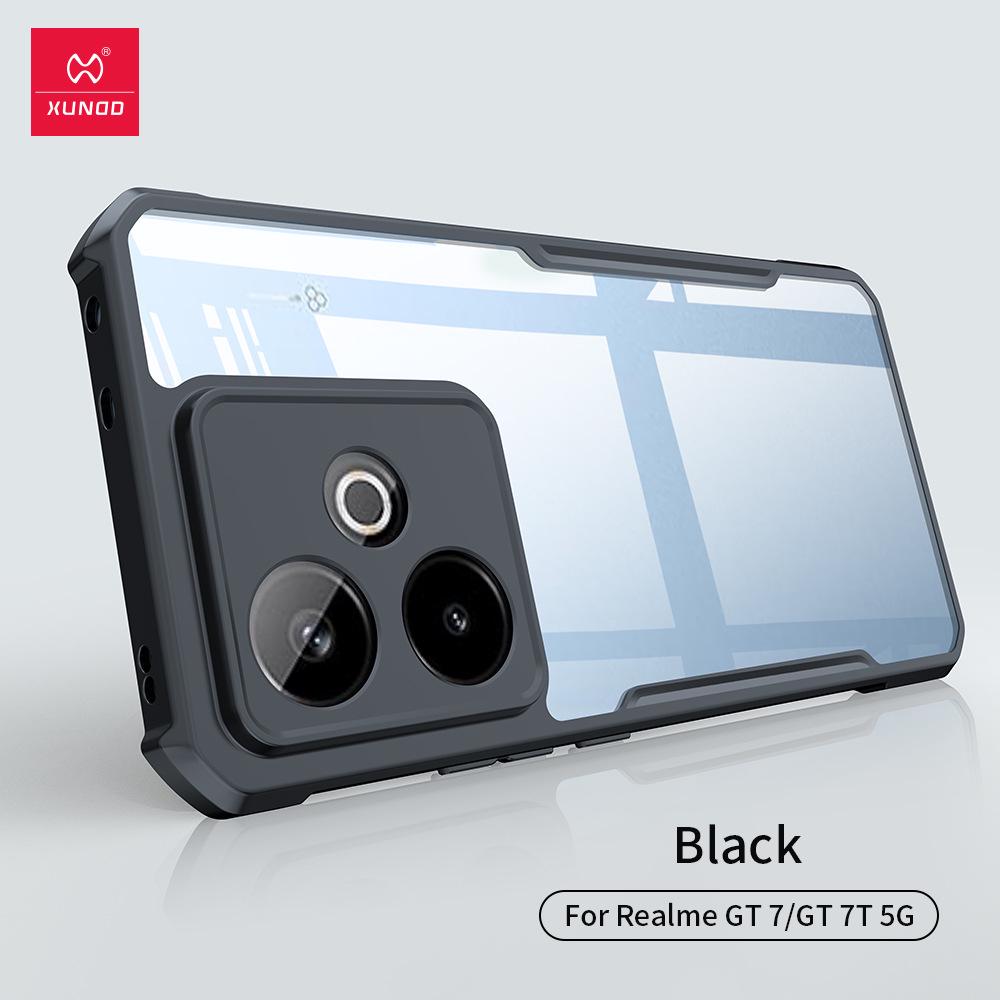 Xundi Realme GT7 Drop-Proof Protective Phone Case - Slim, Hot-Selling, Suitable for Realme GT7T