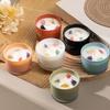Colored Crystal Stone Aromatherapy Candles - Soy Wax Scented
