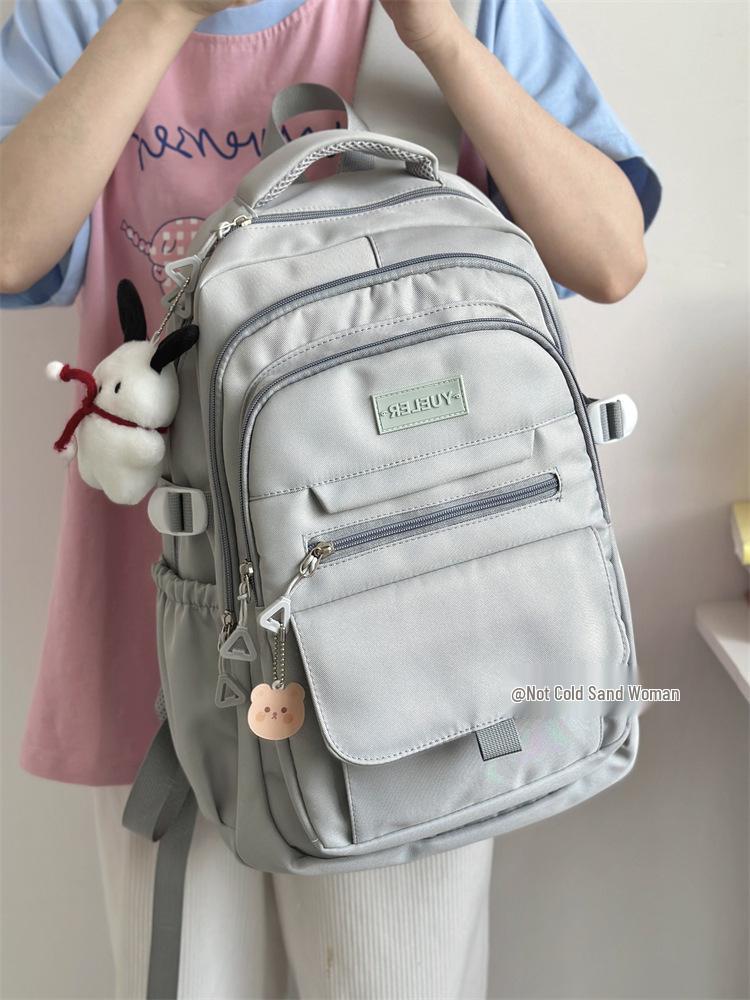 Niche Japanese-Style Large Capacity Backpack for Girls and College Students