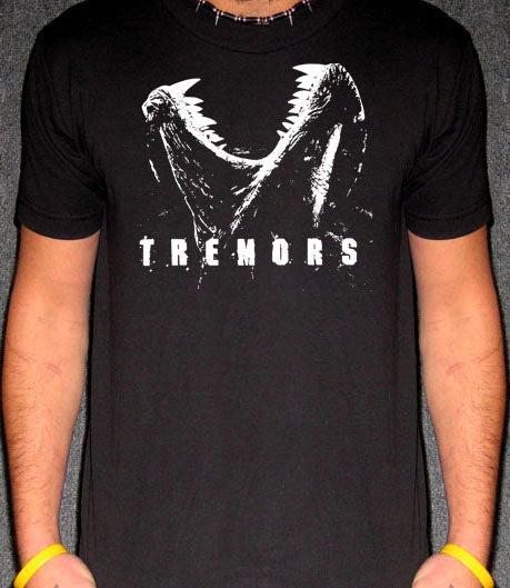 Tremors T-Shirt – Retro Horror Comedy Monster Movie Tee