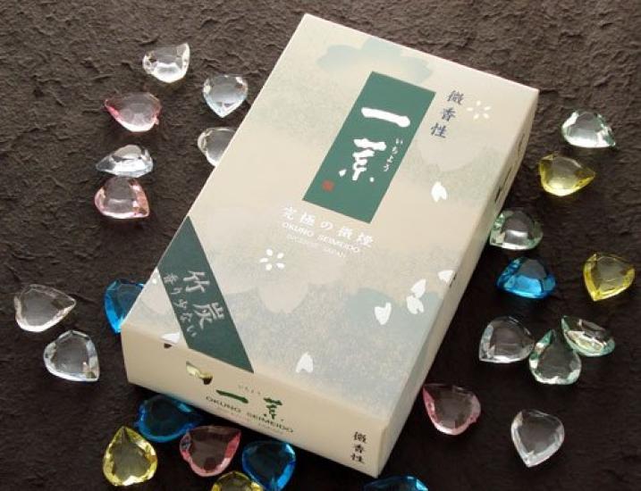 

[Ultra-low smoke type] Bamboo charcoal-based ultimate low-smoke, low-scent incense stick [Ichiyo] Large Rose by Okuno Seimeido