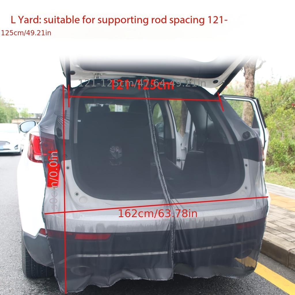 Universal Car Mosquito Net For SUV MPV Tailgate Anti Insect Curtain Summer Fly Screen Mesh Window Nets Vehicle Accessories