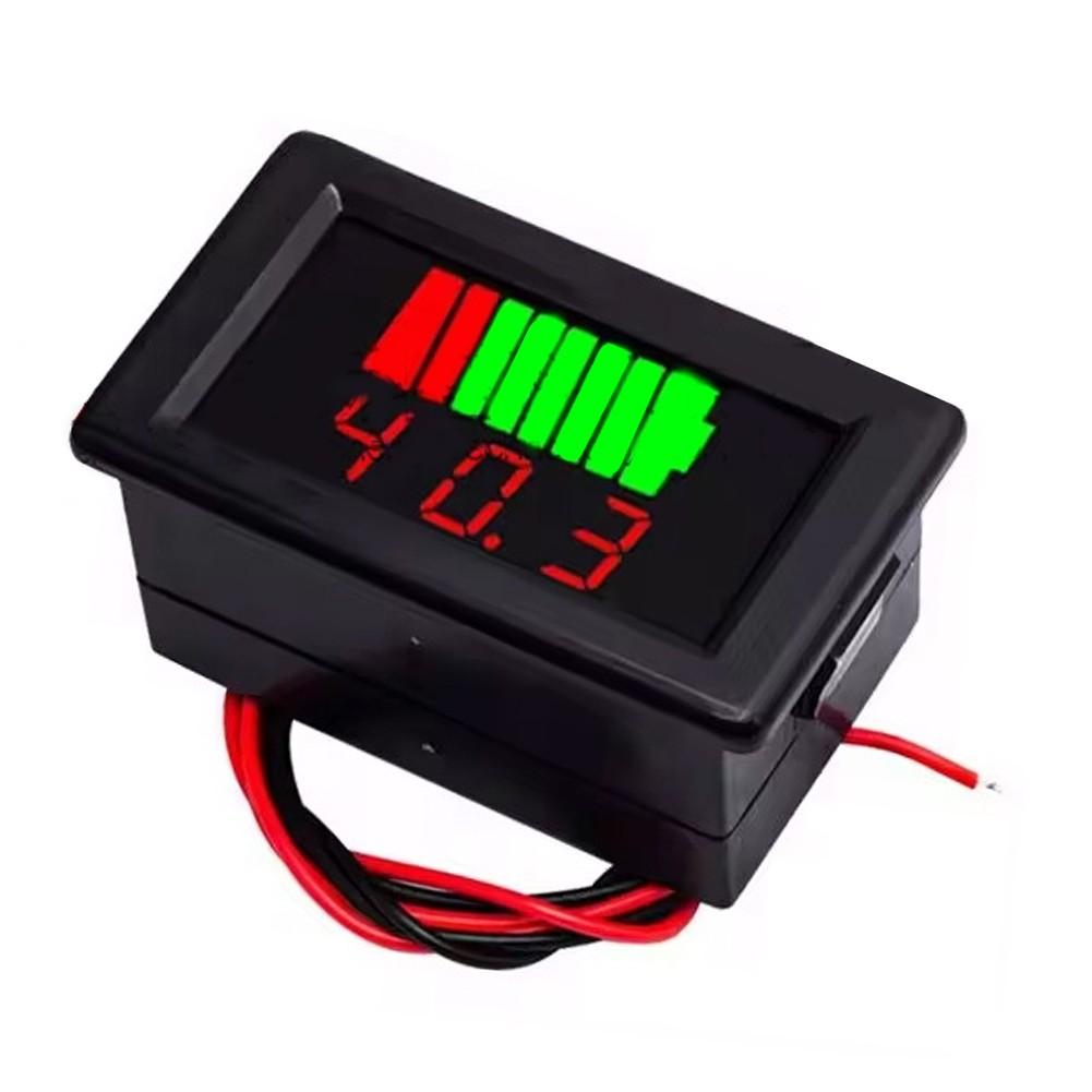 Motorsykkel Voltmeter Spenningsenhet Digital Elektrisk Bil