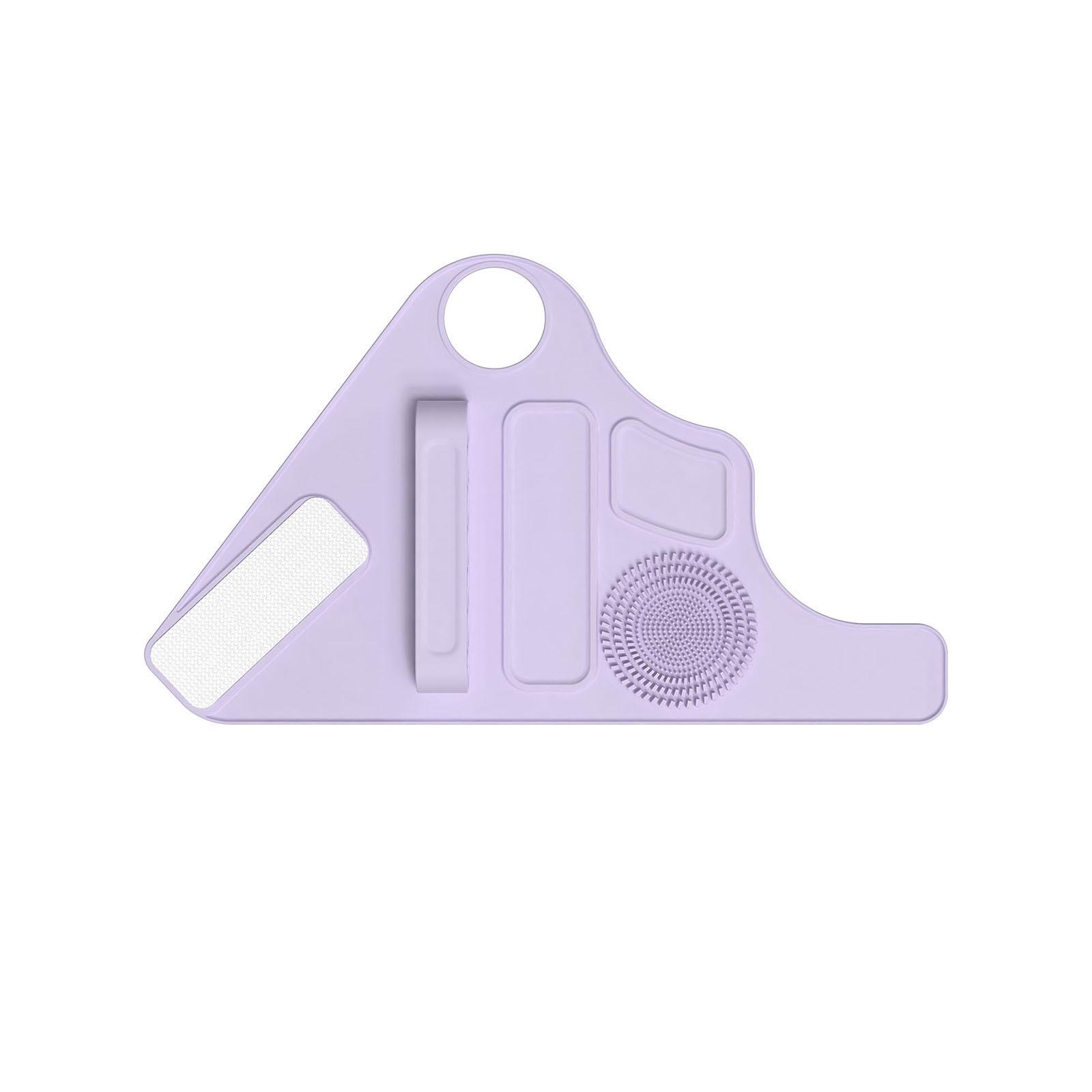 

Silicone Makeup Hand With Liquid Foundation Concealer Toning Makeup Brush Tweezers Storage Brush Cleaner One Size