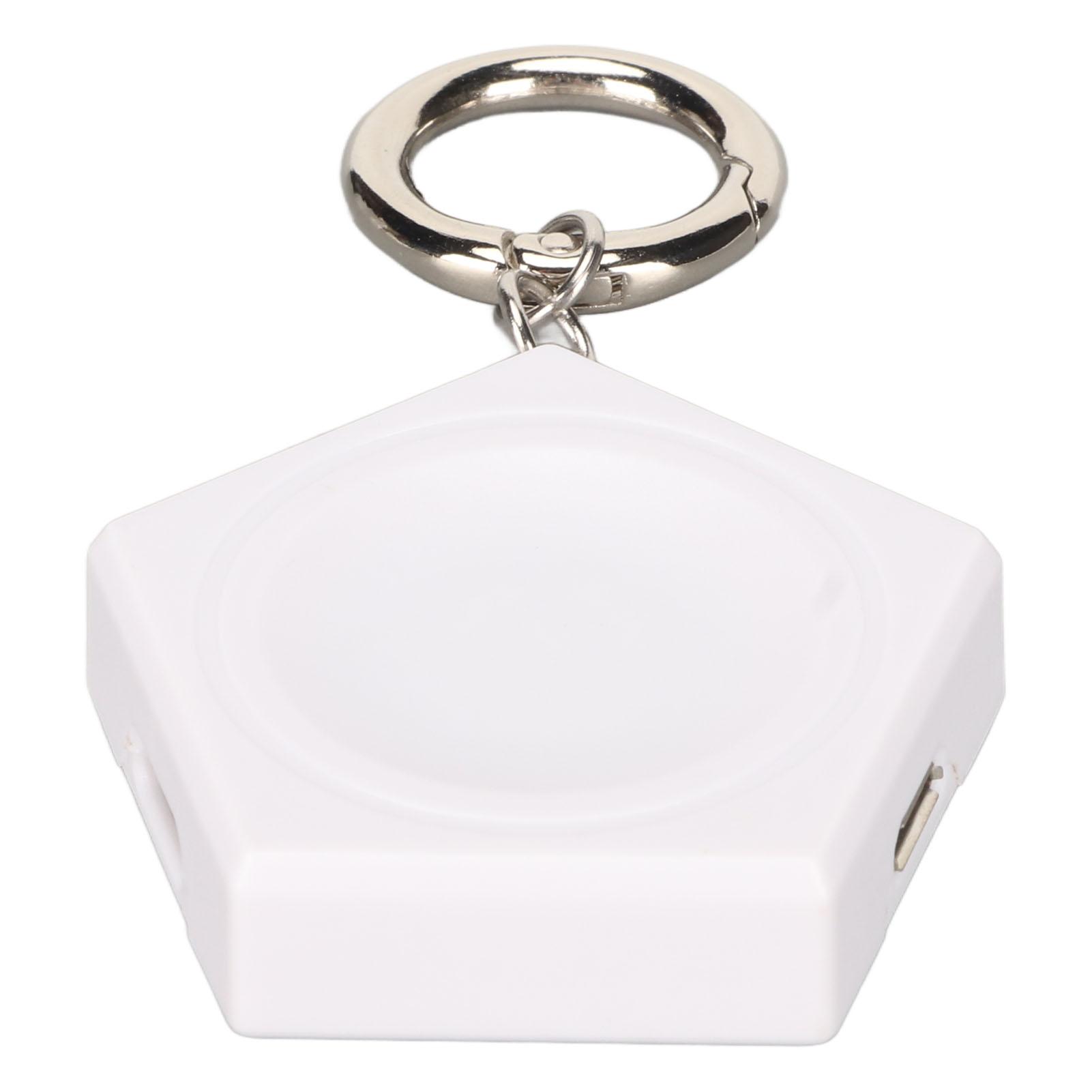 

Магнитный брелок беспроводное зарядное устройство Type C Micro USB портативная беспроводная зарядная база для Huawei Watch белый