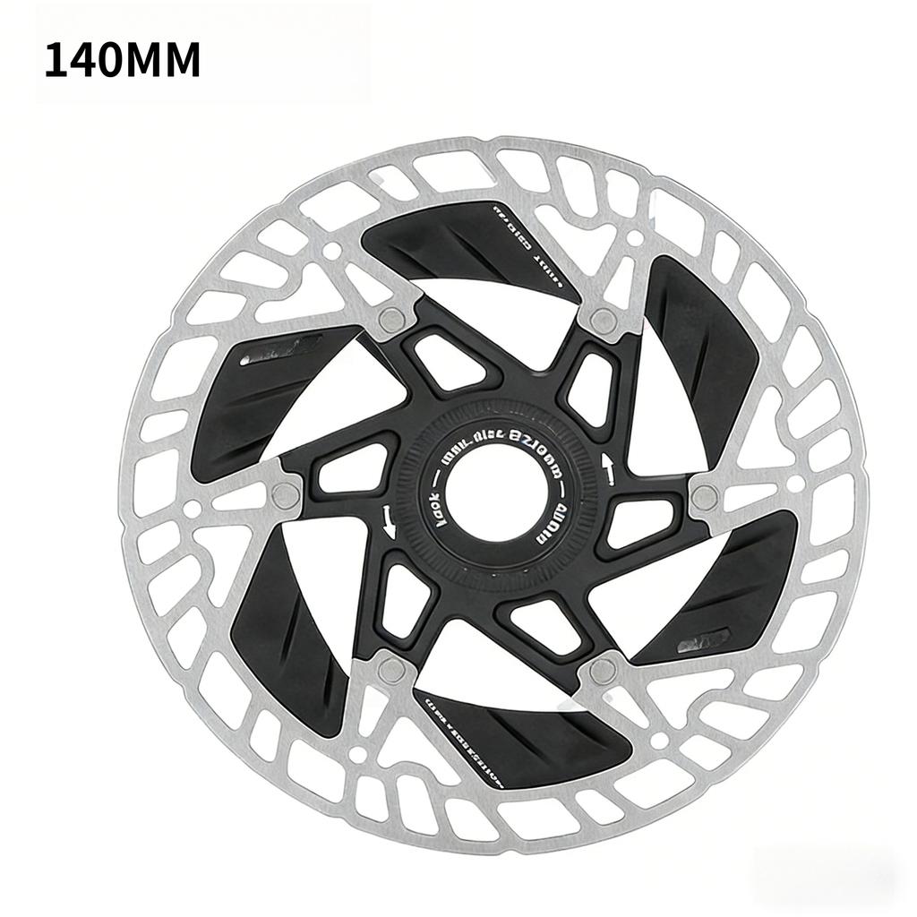 Floating Heat-Dissipating Brake Rotors for Road & Mountain Bikes, 6-Bolt & Center-Lock Discs