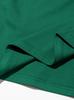 Solid Color Round Neck Pure Cotton Casual Sports Short Sleeve Top