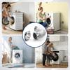 DVC-180 Magnetic Clamp Dryer Exhaust Hose Connection Kit Air-Tight Sealed Dryer Exhaust Hose Connection Kit Easy-Clean Quick-Release Coupling