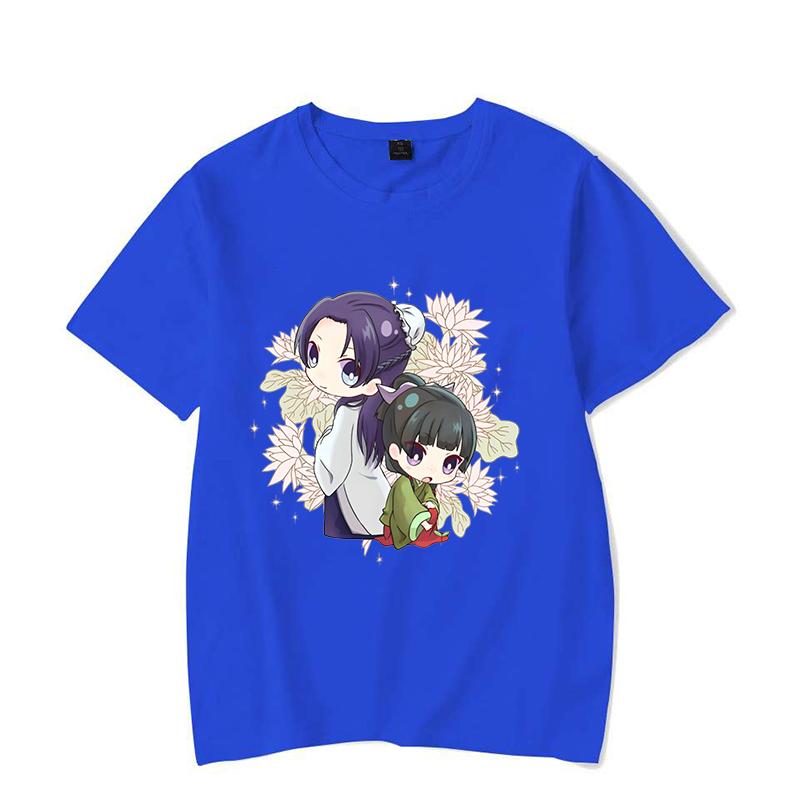 New Fashion Anime The Apothecary Diaries Printed T-shirts Men Women Summer Casual Short Sleeved T-shirts Round Neck Tops