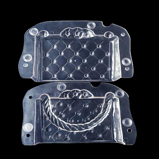 Creative 3D Mold Candy Lady Handbag Chocolate Kitchen Jelly DIY Baking Tool