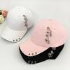 Cappello Sportivo da Donna Metallico alla Moda Hip-Hop da Baseball Anti-Luce UV per Esterno