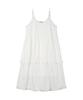 Mellotoli Frill Layer Long Dress (White)