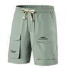 Men's Workwear Shorts, Sports and Casual Five Quarter Pants, Loose Oversized Quick Drying