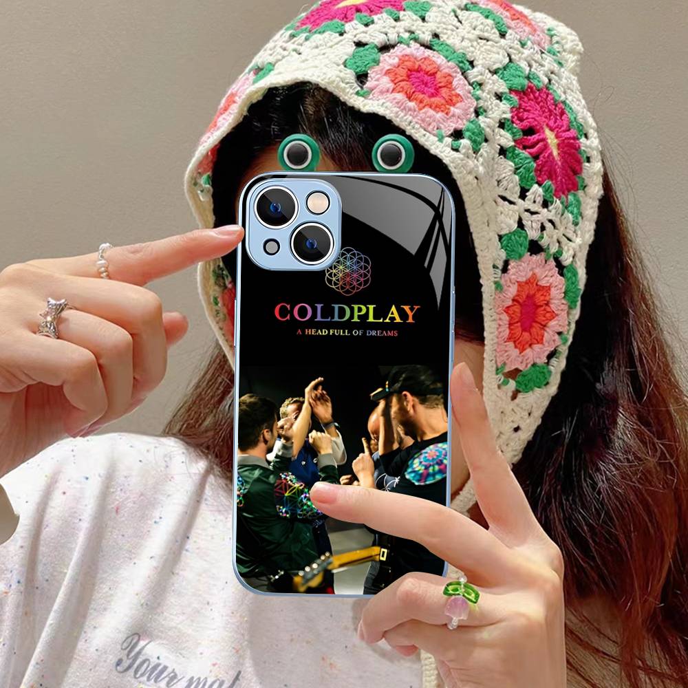 

Famous Popular C-coldplayS Rock Band For IPhone 14 13 12 Mini 11 Pro XS Max X XR 14 Plus Tempered Glass Cover iphone XR