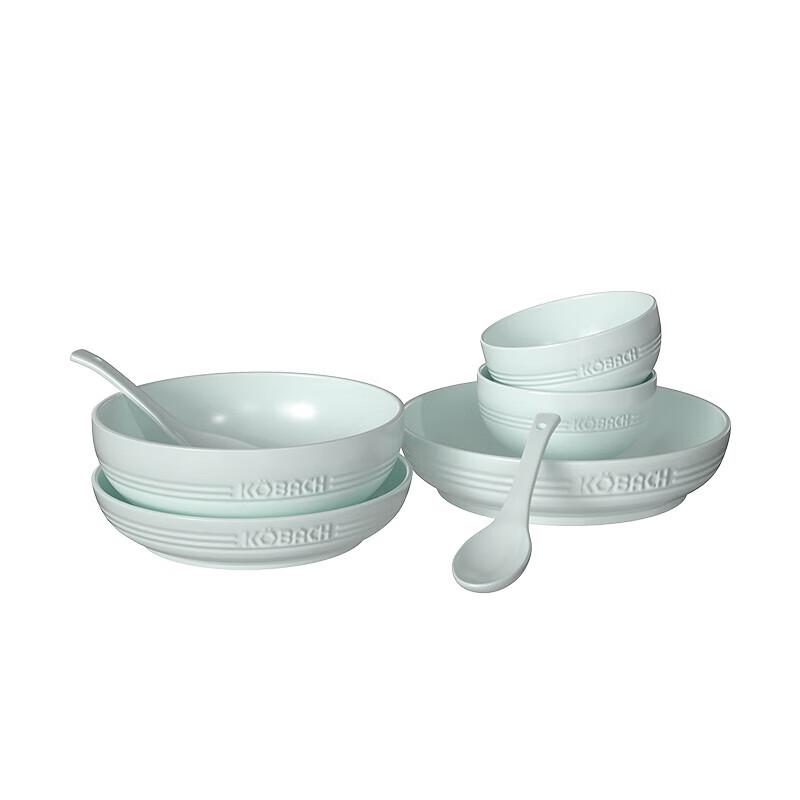 European Style Celadon Ceramic Dinnerware Set