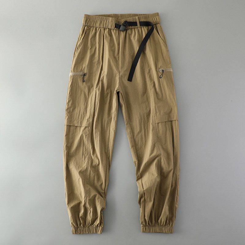 Trendy Quick-Drying Retro Functional Thin Section Export Cargo Pants