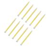 10PCS 10-18 AB Mixing Nozzle with Transparent Cover and Pointed Tip for Precise Dispensing of Two-Part Adhesives and Sealants