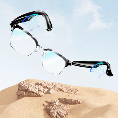 Bestseller E13 Halbrahmen Smart Wireless Bluetooth Brille, Blaulichtfilter Sonnenbrille, Kopfhörer und Stimme