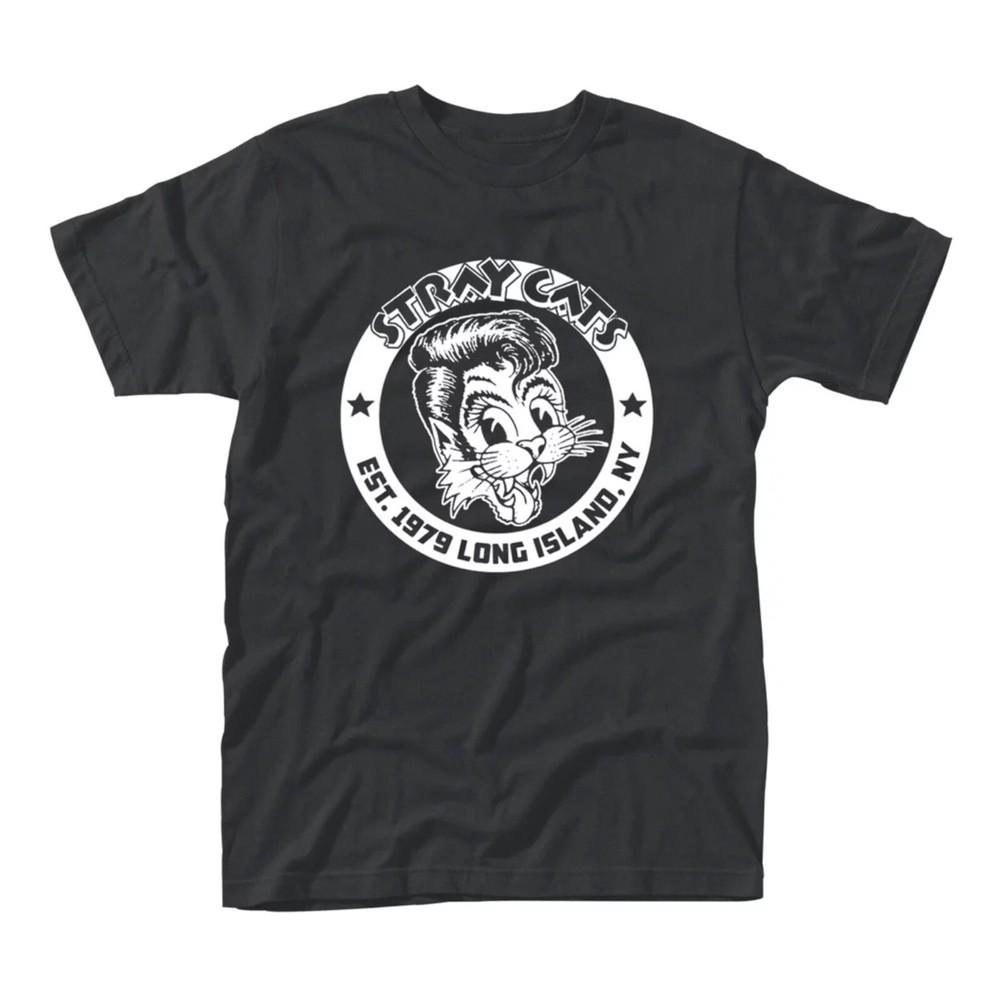 Stray Cats Band Concert T-shirt - New - Rockabilly Brian Setzer - Official Unisex T-Shirt S