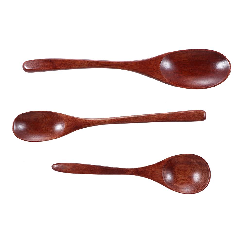 Tableware Cooking Utensils Dessert Kitchen Tools Wooden Spoon Soup Spoons Tea Spoon Coffee Spoon