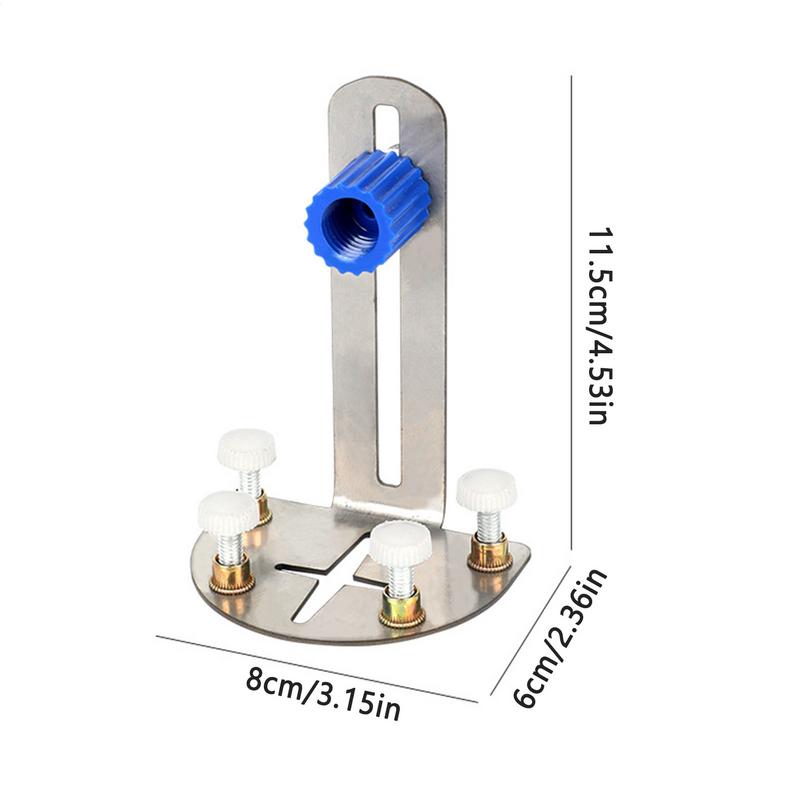 Levels Holder For Wall Stainless Steel Levels Mount Precision Adjustment Support Rack Power Tool Accessories For Professional