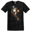 Skeleton Basketball Player T Shirt Skeleton Playing Basketball Tee Casual Wear